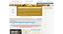 Desktop Screenshot of joyeriaosorio.es